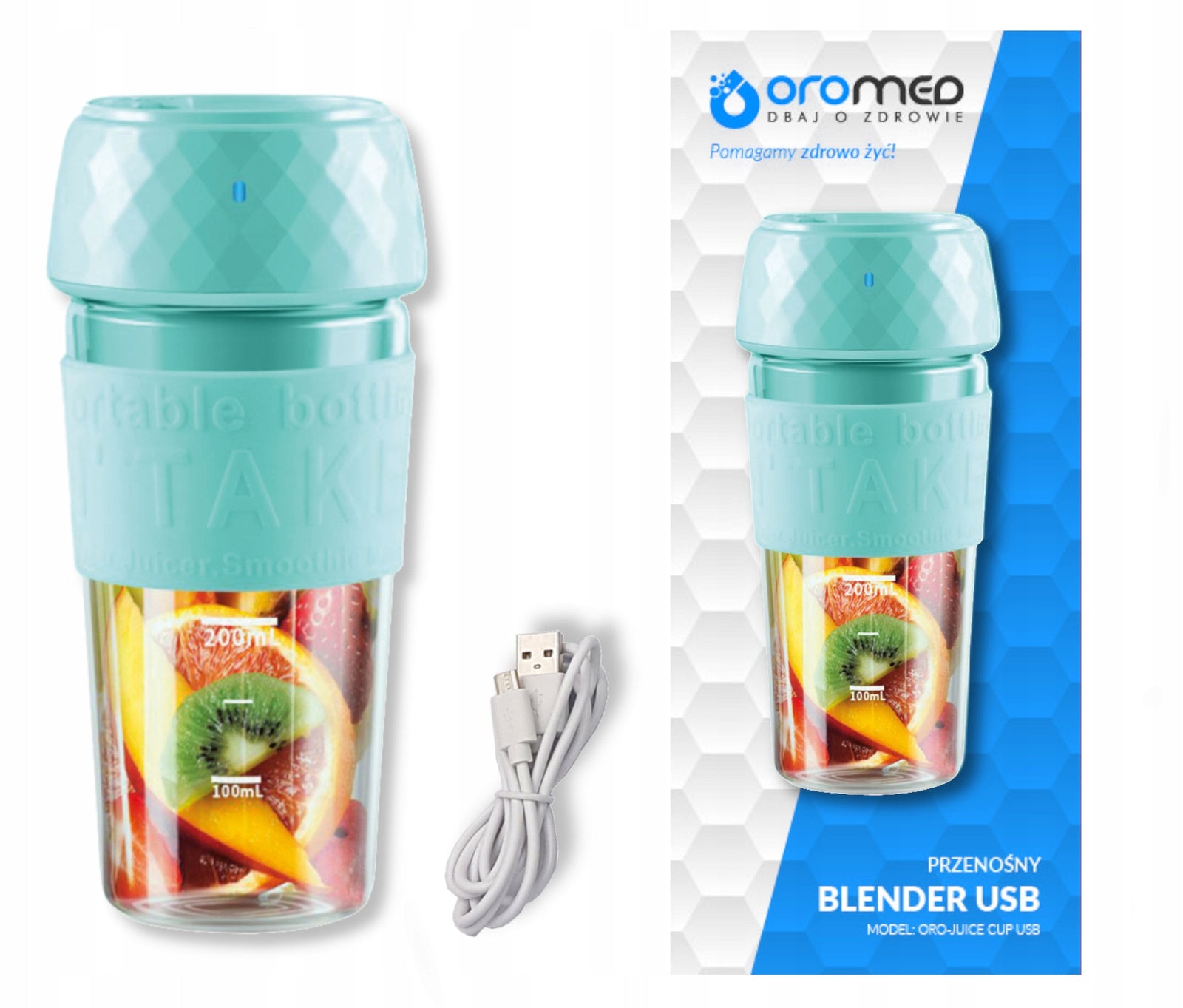 Portable Wireless Blender for Electric Juices OROMED ORO-JUICE CUP Manufacturer code 5907763679564