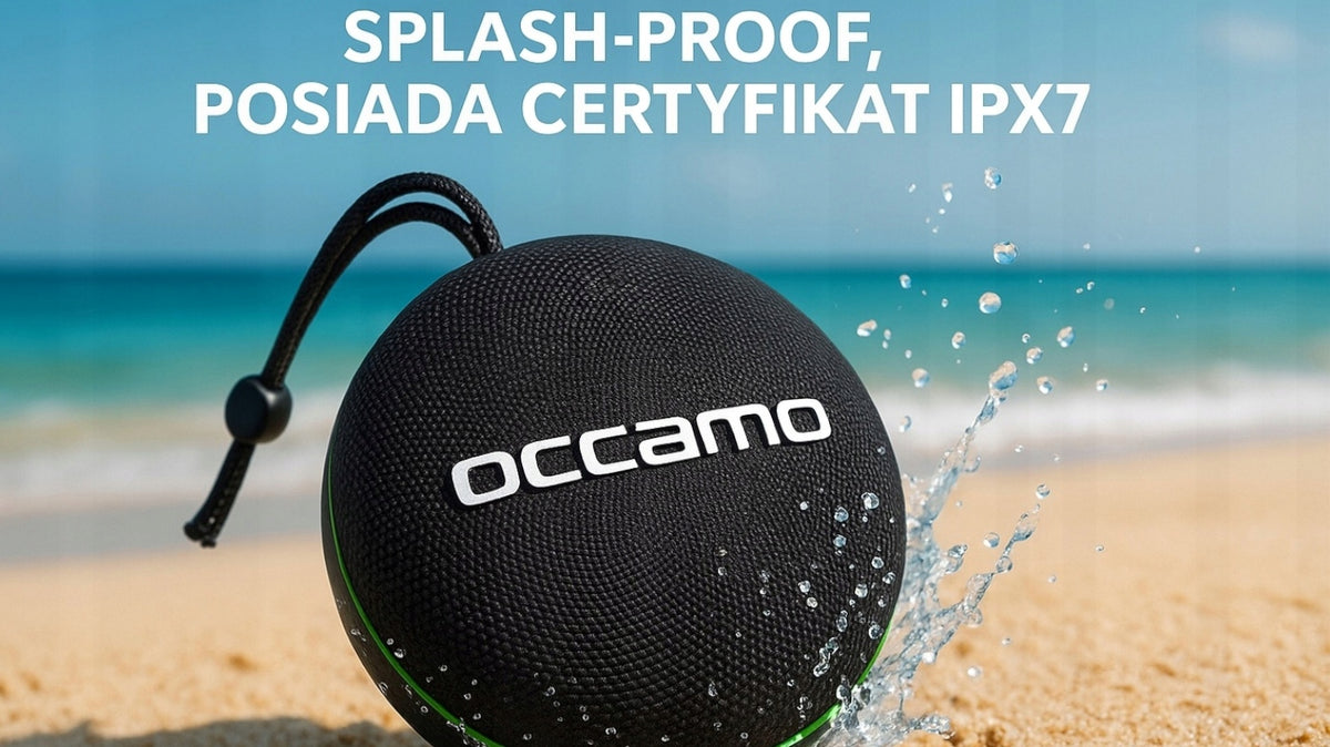 Portable Wireless Bluetooth Speaker Occamo Thunder 10W IPX7 Packaging status original