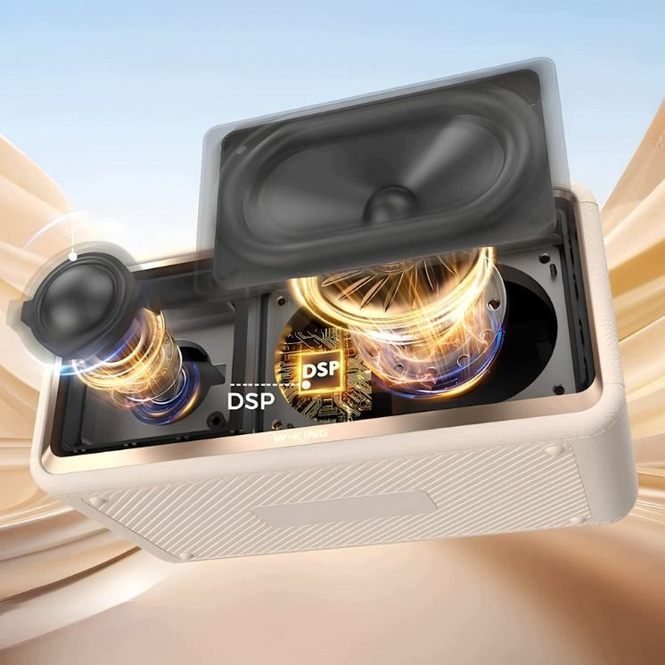 Portable Wireless Speaker W-King H130 40W TWS IPX7 Bass Boost black Packaging status original