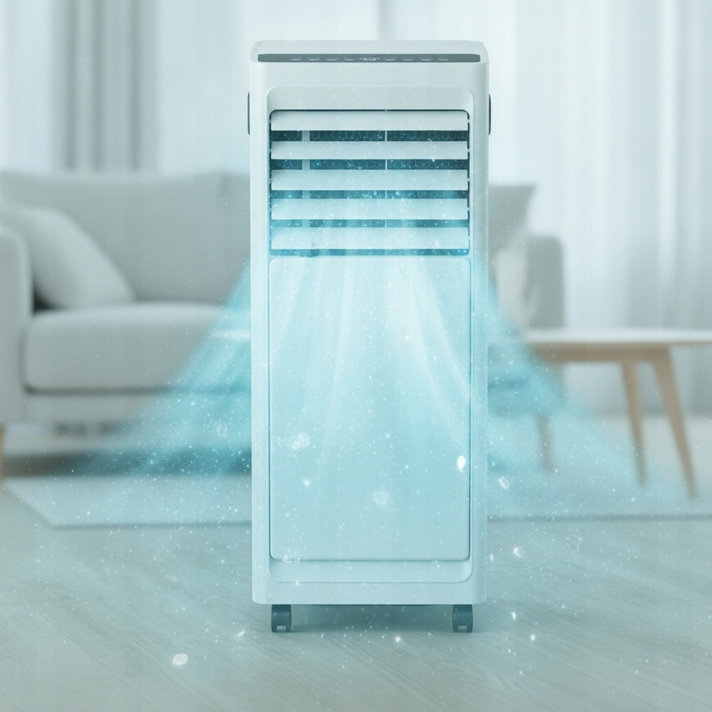 Portable air conditioner 9000 BTU with heating function dehumidifier remote control Power 2000 W