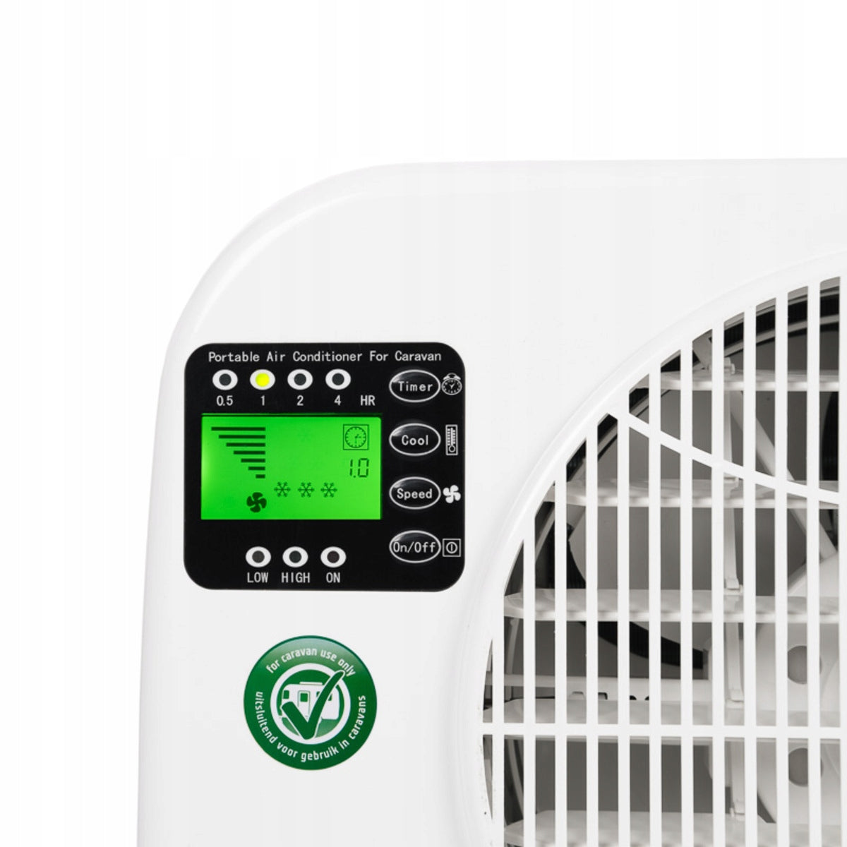 Portable air conditioner for caravans EUROM AC3201E Product weight with unit packaging 25 kg