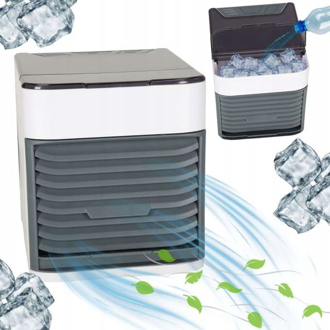 Portable air conditioner small 3in1 for water and ice white Packaging status original