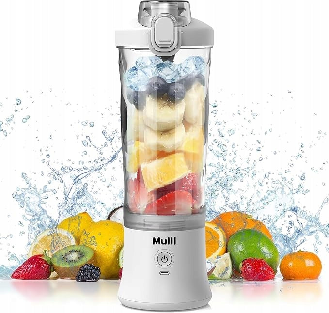 Portable blender Mulli, for cocktails and smoothies, rechargeable 600ml