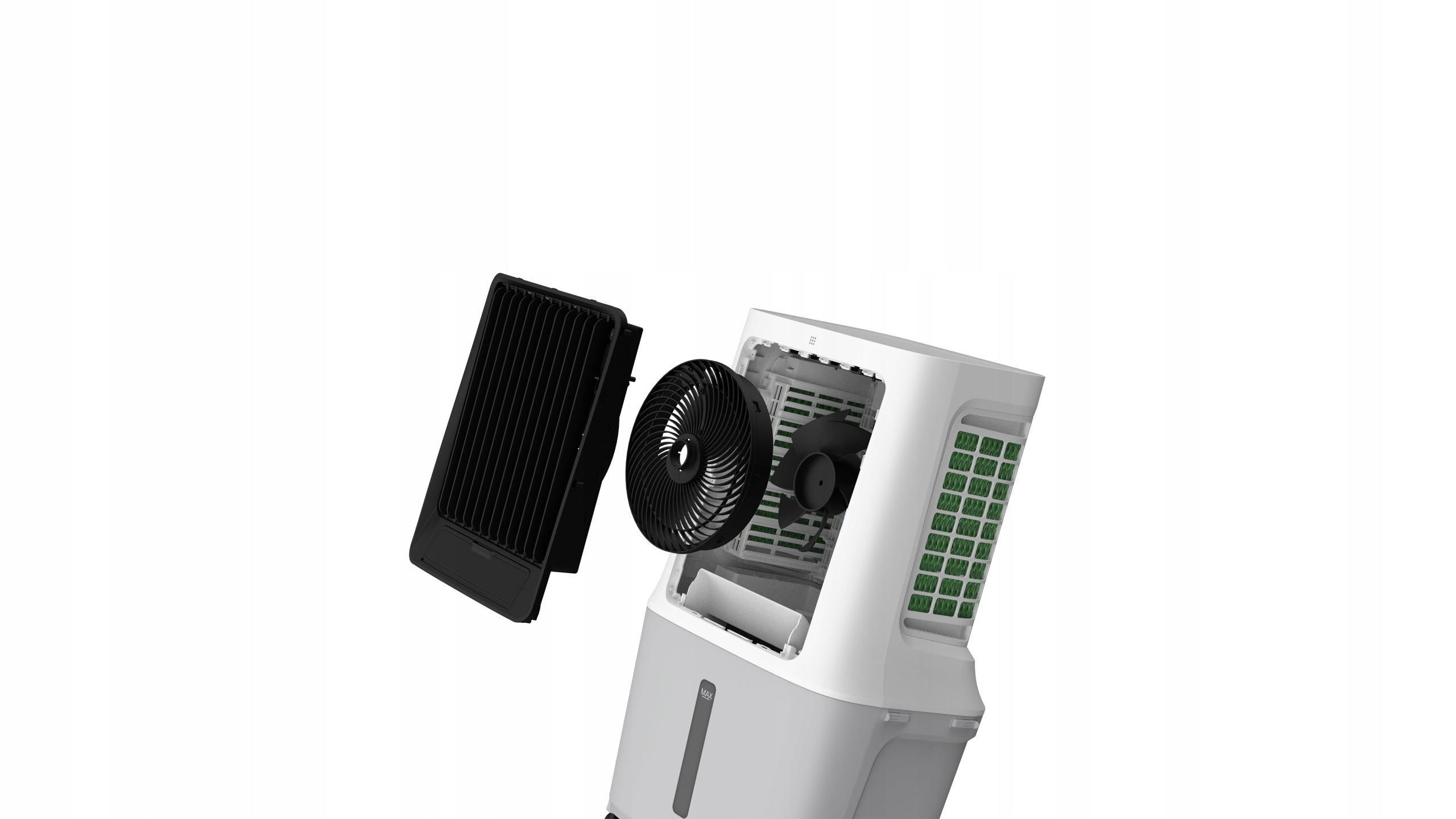 Portable evaporative air conditioner 2000 m³/h 120W MO-EL cooling air conditioner Power 120 W