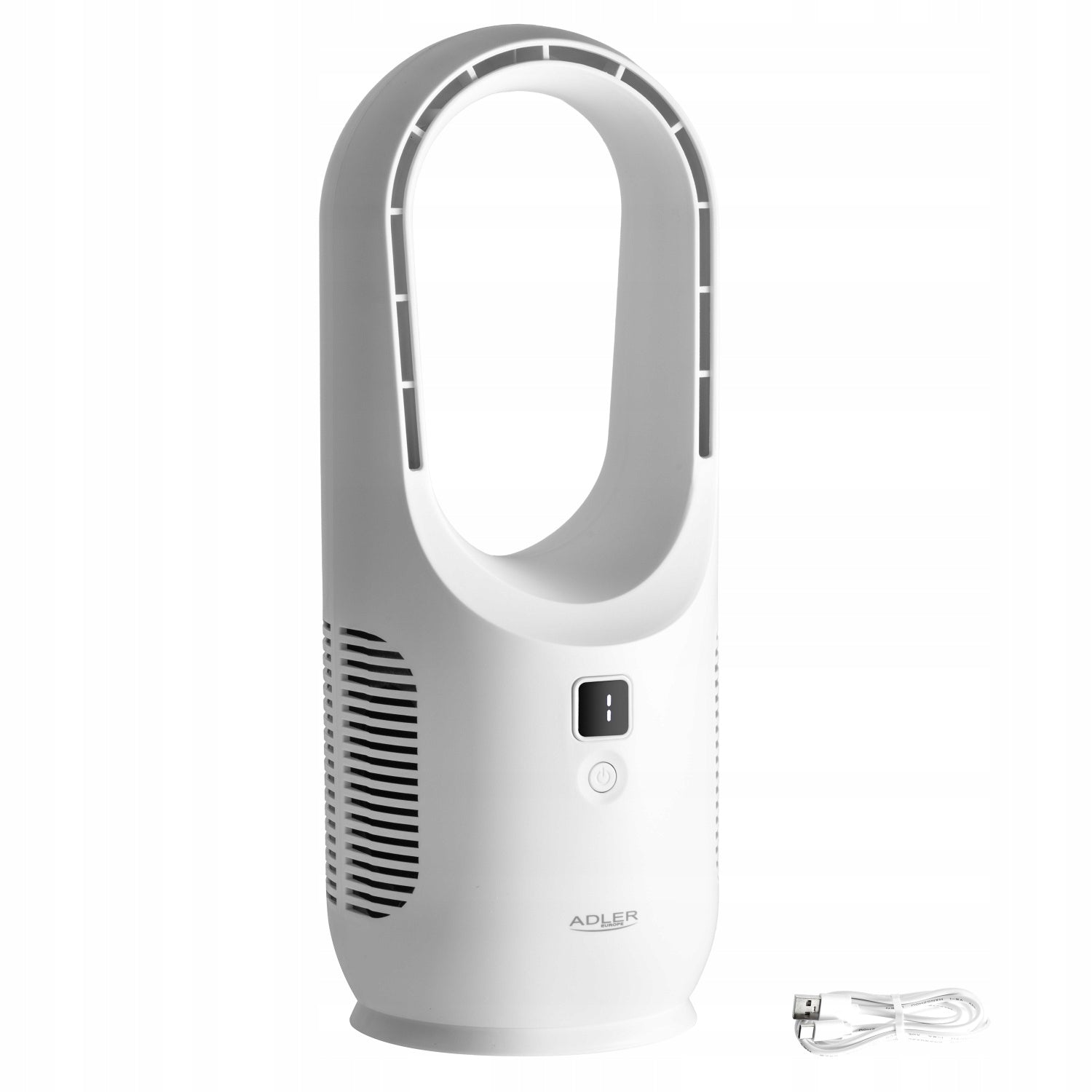 Portable fan Adler AD7343, without blades, 2200 mAh, 3 speeds Brand ADLER