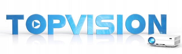 Portable projector for movies TopVision T21 LED 1080P HD - READ DESCRIPTION Brand TopVision