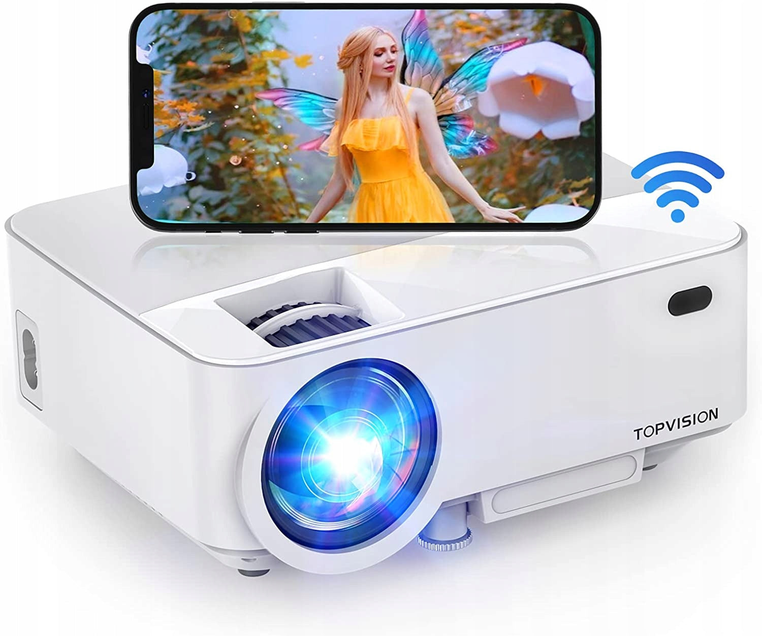 Portable projector for movies TopVision T21 LED 1080P HD - READ DESCRIPTION