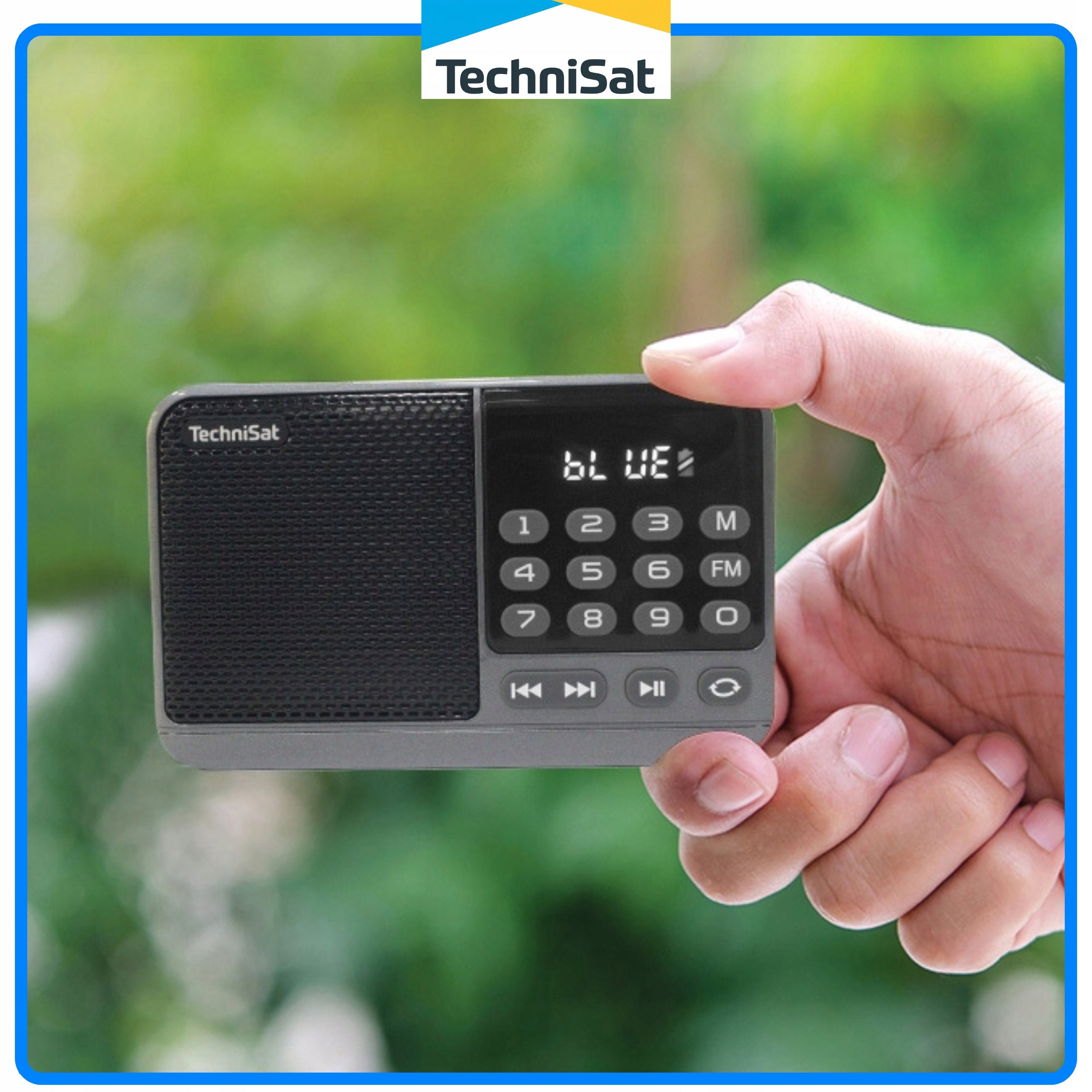 Portable radio for FM battery Bluetooth construction TechniSat TRAVELRADIO 310 Manufacturer code 76-5068-00