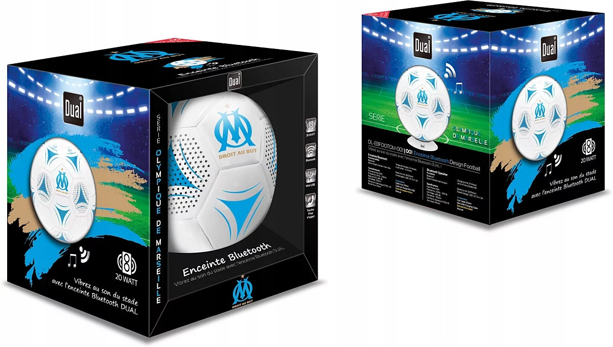 Portable speaker Dual BOOMBOX BT MT3145 white 20 W Packaging status original