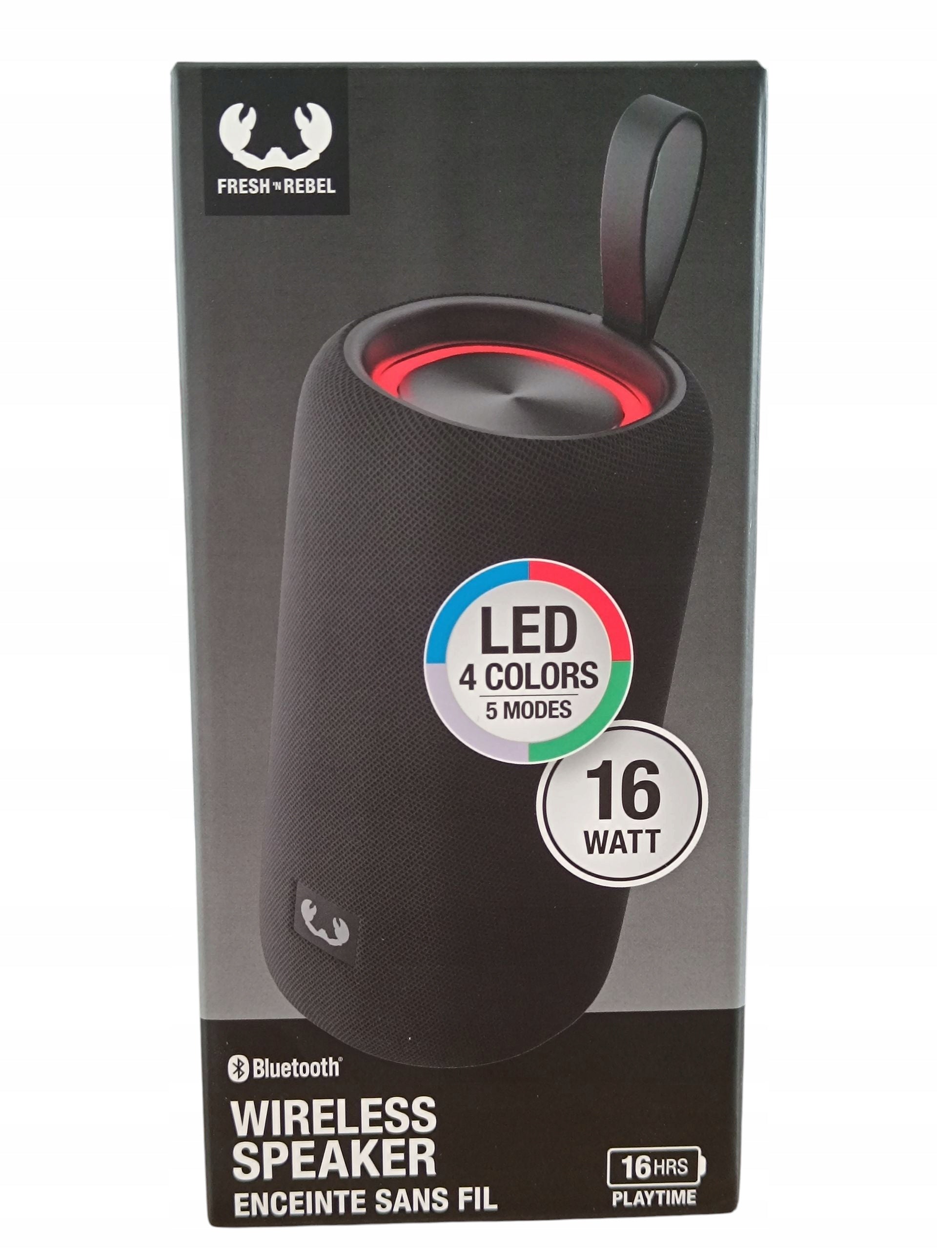Portable speaker Fresh 'n Rebel 1ARB700SG V1 001 black 16 W