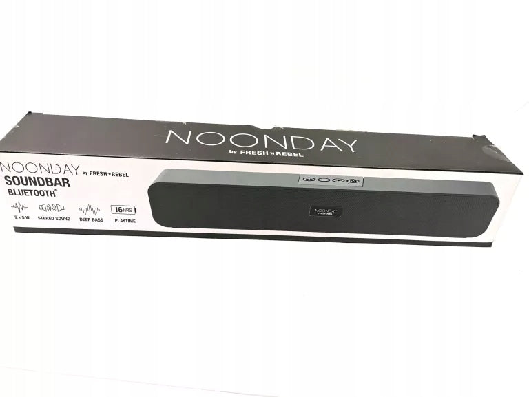 Portable speaker Fresh 'n Rebel Noonday black 10 W