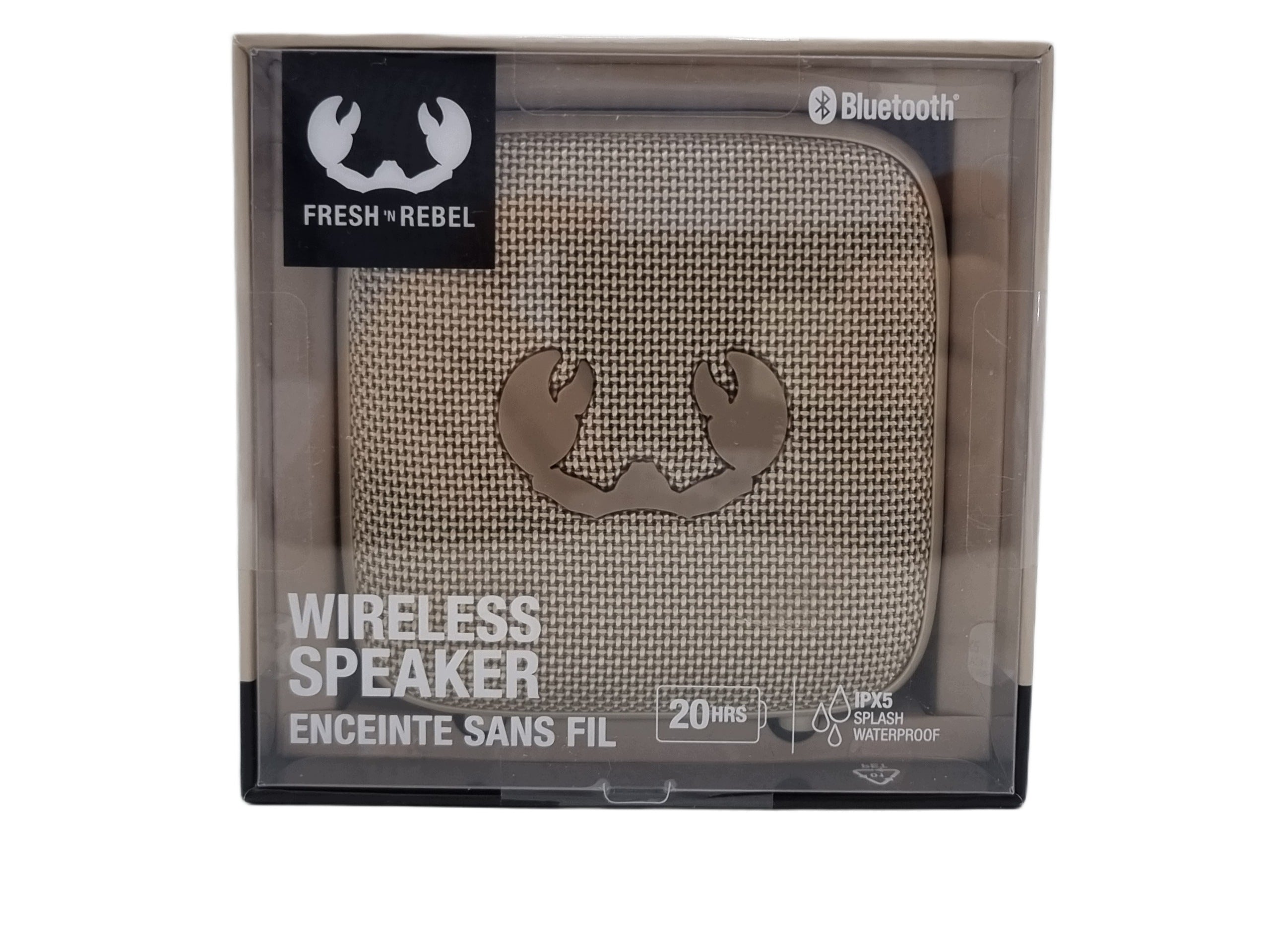 Portable speaker Fresh 'n Rebel (TWS) brown 5 W