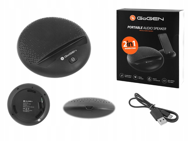 Portable speaker GoGEN BS060B black 3 W Brand GoGEN