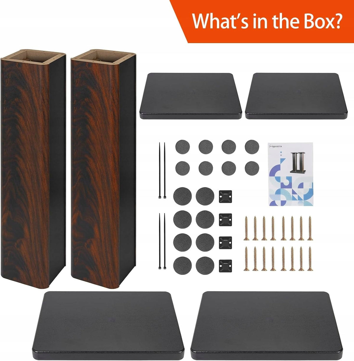 Portable speaker Hifi Set of 1-60cm brown 0 W Brand Hifi