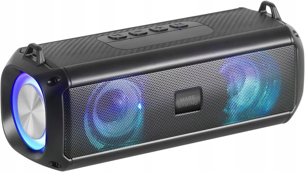 Portable speaker Mars Gaming MSBXT white , 4 Speakers 20W Dynamic RGB Manufacturer code MSBAXP