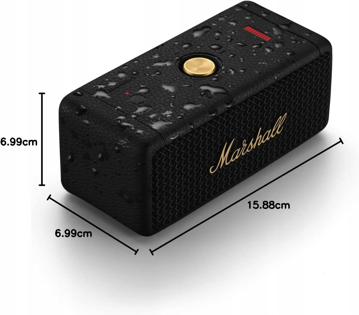 Portable speaker Marshall Emberton II black 20 W Brand Marshall