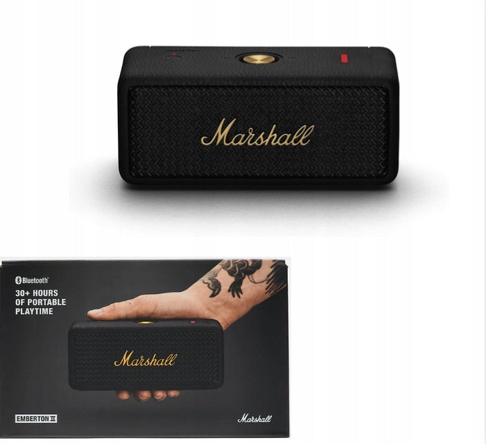 Portable speaker Marshall Emberton II black 20 W