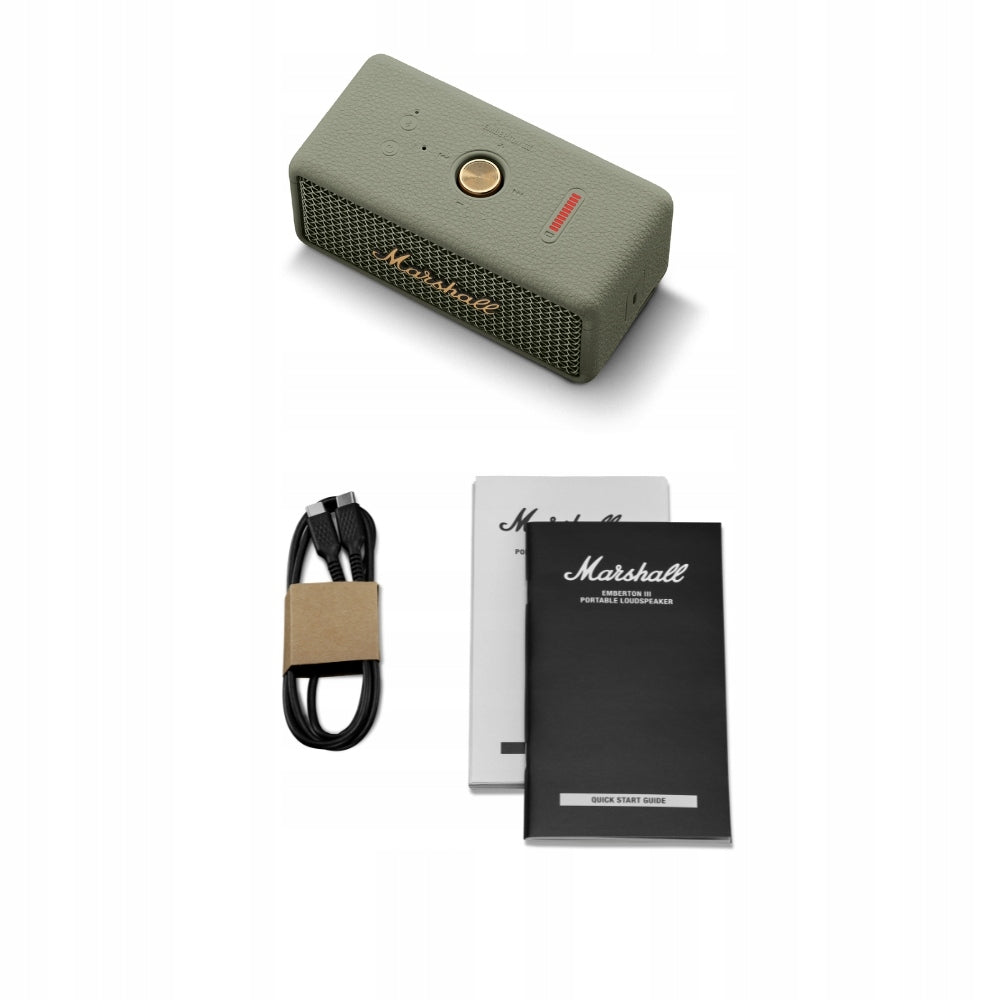 Portable speaker Marshall Emberton III green 20 W Manufacturer code 228397