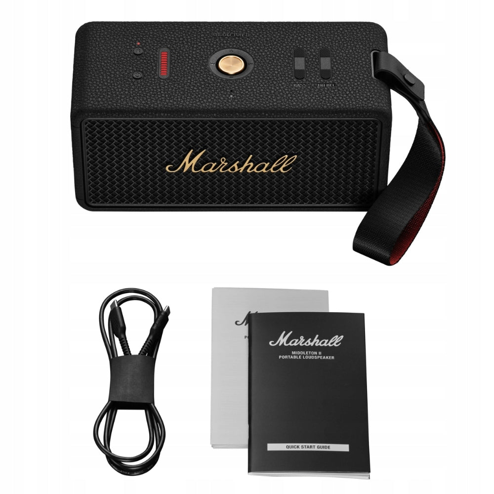 Portable speaker Marshall MIDDLETON II black 80 W Manufacturer code 1007428