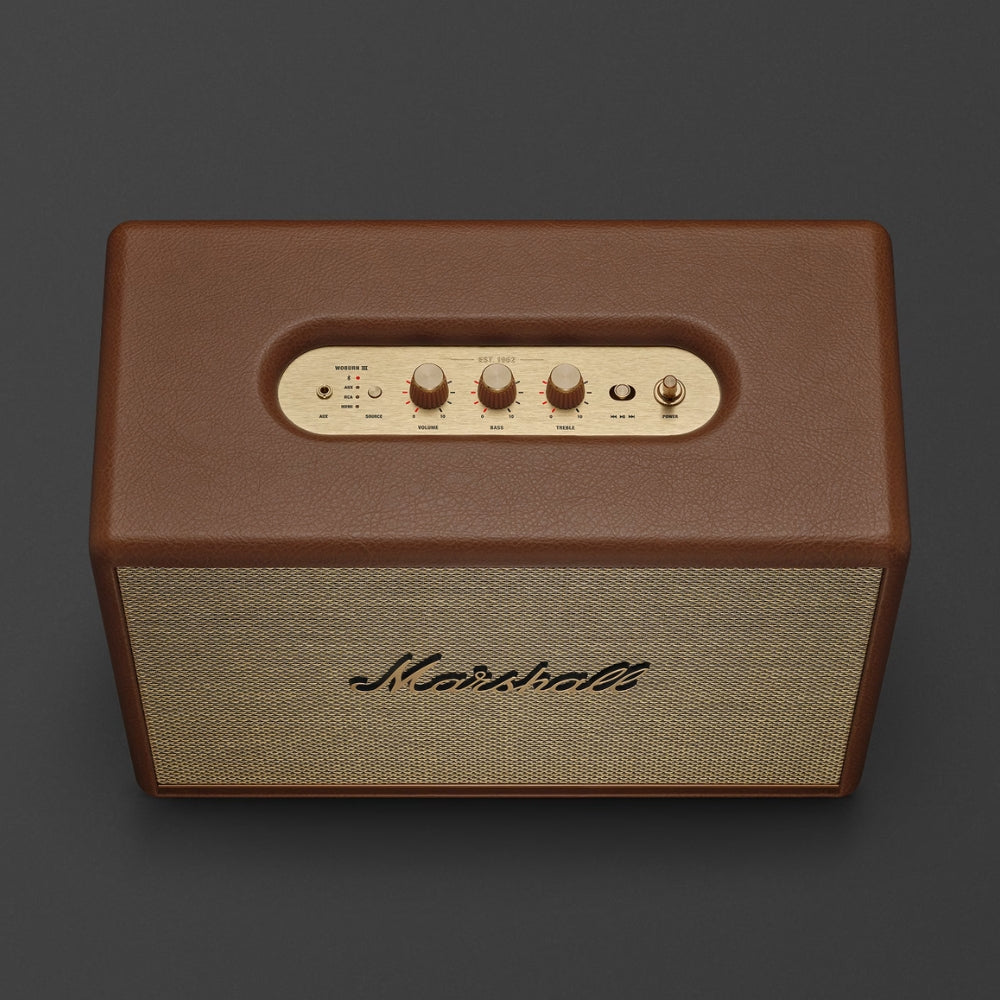 Portable speaker Marshall Woburn III brown 150 W Packaging status original