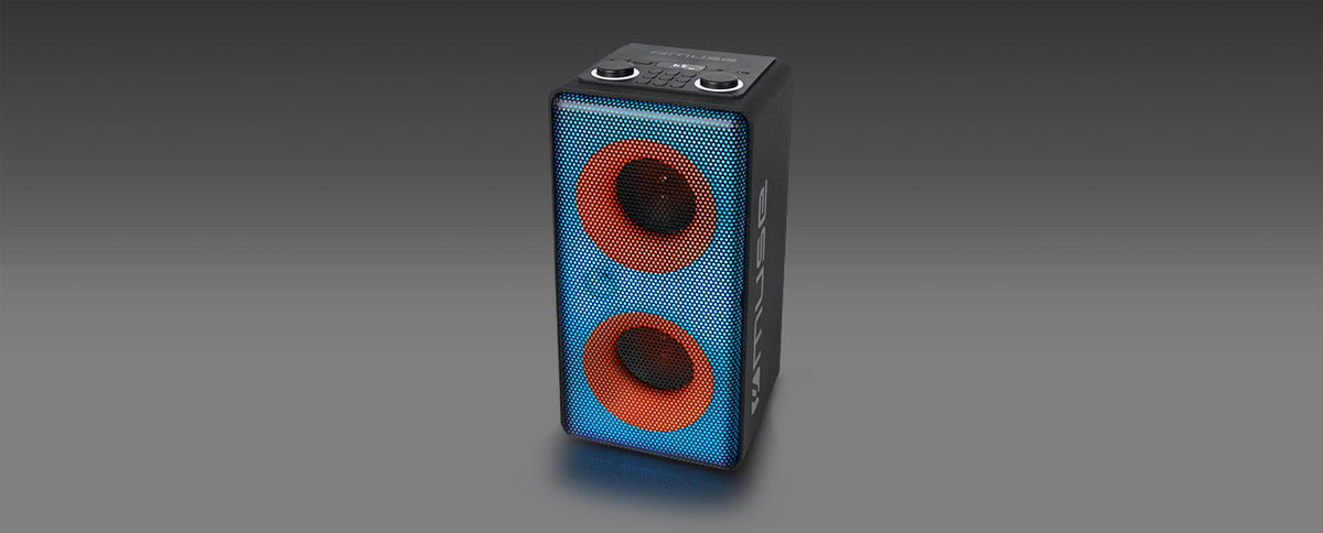Portable speaker Muse M-1808DJ black 150 W Manufacturer code M-1808DJ