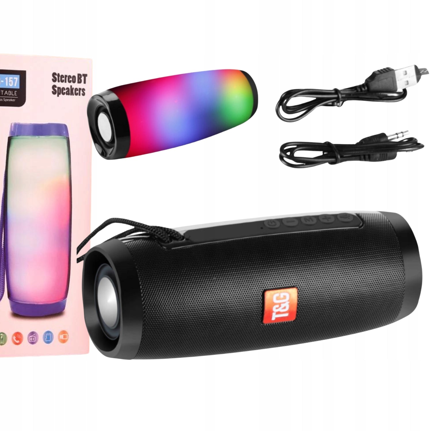 Portable speaker Nobitech TG-157 black 10 W