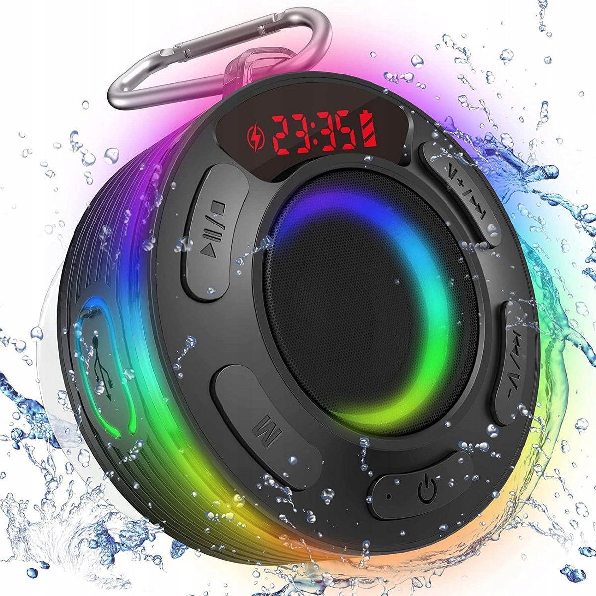 Portable speaker OYIB K8 black 5 W