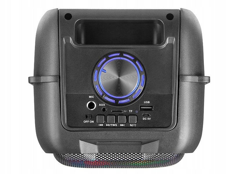 Portable speaker Tracer Tower LED TWS 16 W black Manufacturer code TRAGLO46925