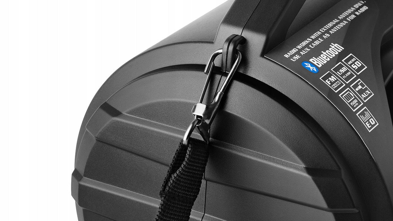 Portable speaker X-710 black 10W BT FM USB SD Batteries included no