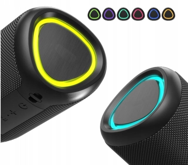Portable speaker black bluetooth 5.3 waterproof IPX5 AY-SPKA46 for magnet Manufacturer code 5253