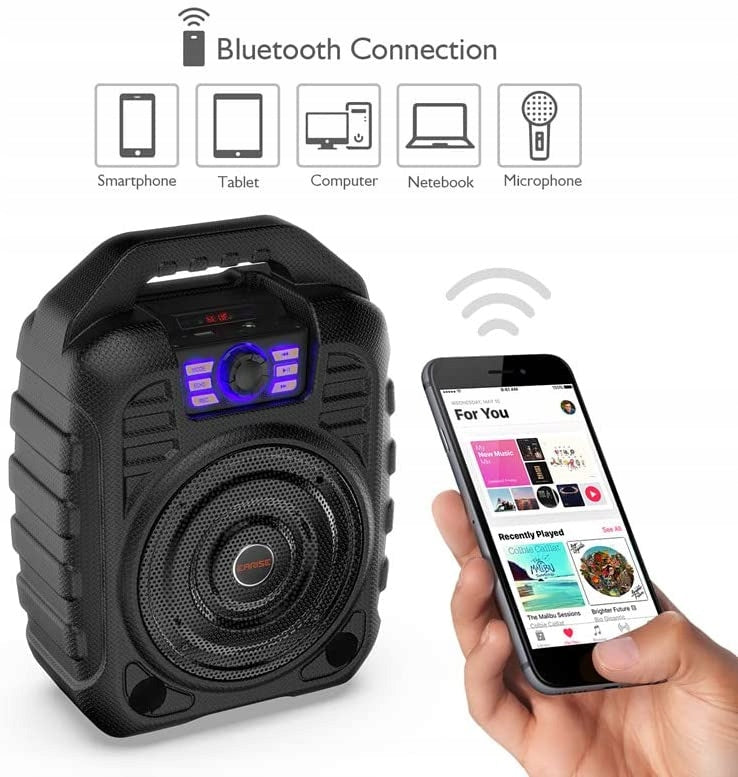 Portable speaker with microphone EARISE T26 Bluetooth Brand no brand