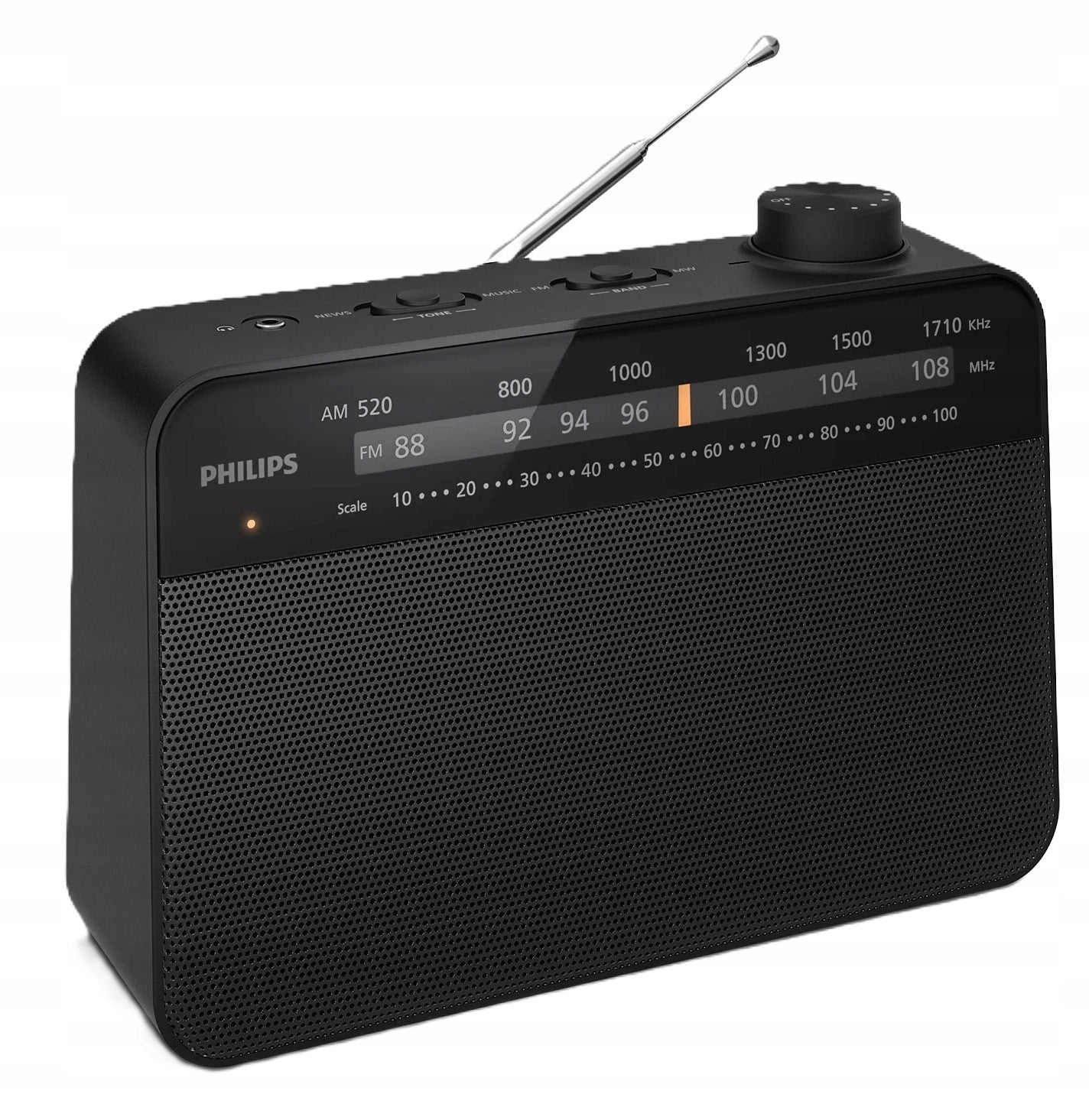 Portable tourist radio with batteries FM/AM Philips TAR2509