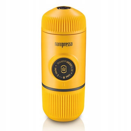 Portable travel coffee maker Wacaco Nanopresso - yellow patrol