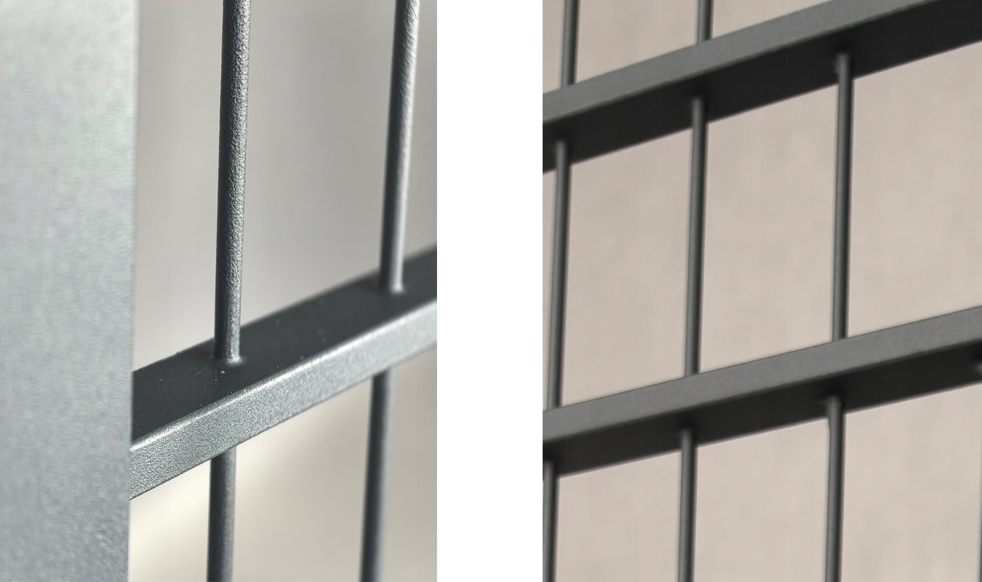 Porto 3D Panel Fence Gate Double Wing Metal Graphite 400x143 Manufacturer code Brana Porto3D 143cm komplet