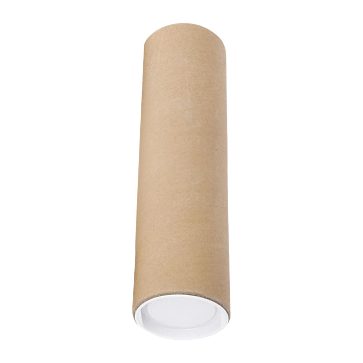 Poster Tube Packaging with End Caps Container Practical Inner 40cm Length