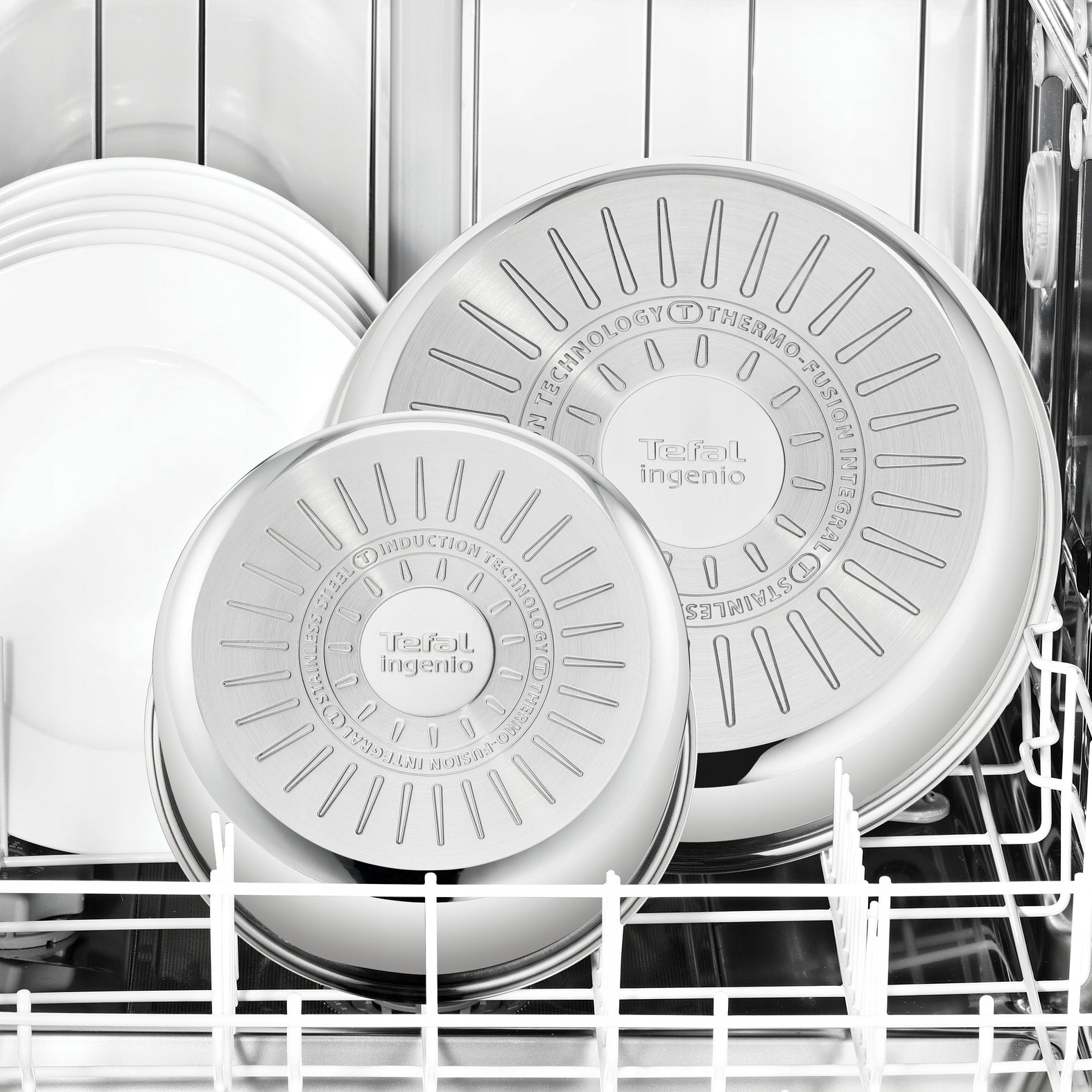 Pot and pan set Tefal Ingenio Emotion 5el L896S504 induction Material stainless steel