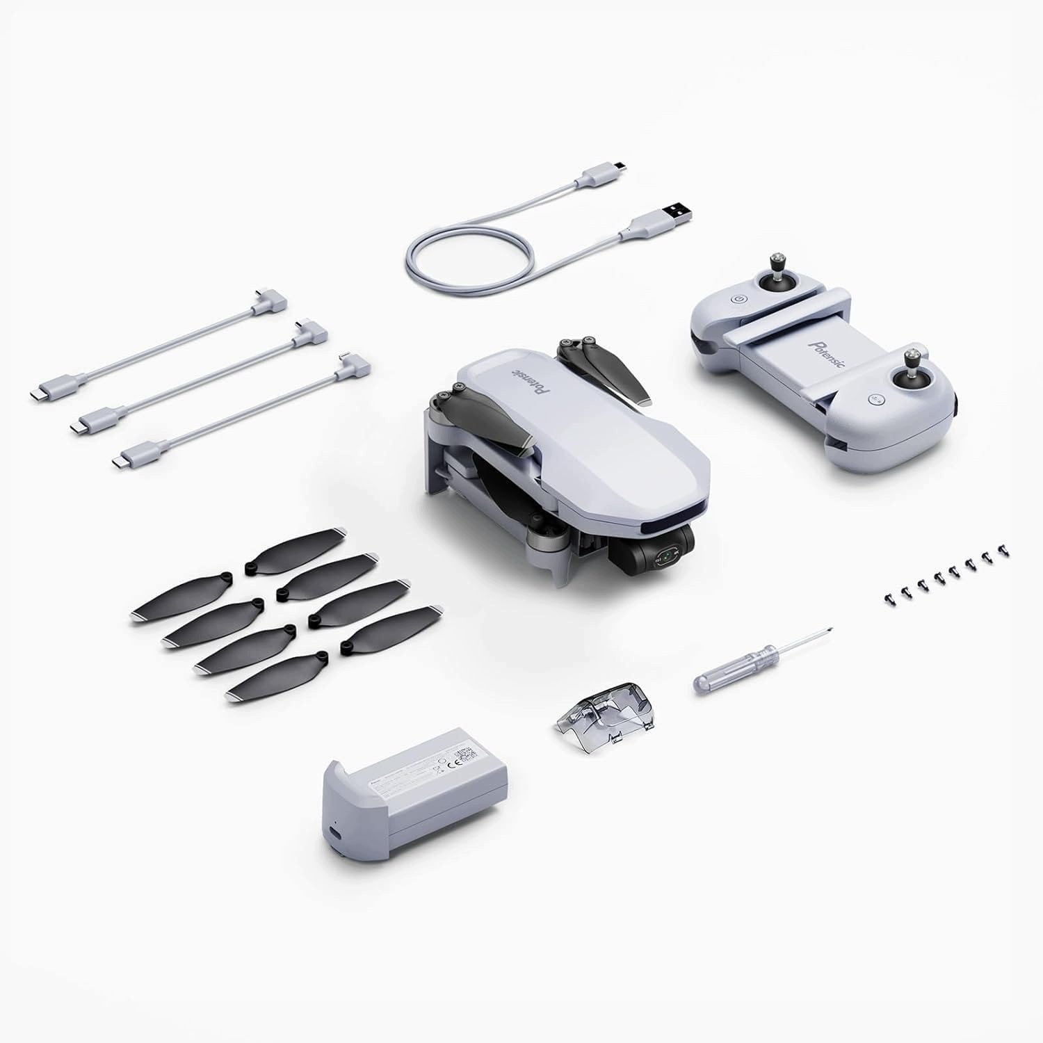 Potensic ATOM Drone 4K Gimbal 3-axis QuickShots 32min Flight GPS 249g CE Packaging status original