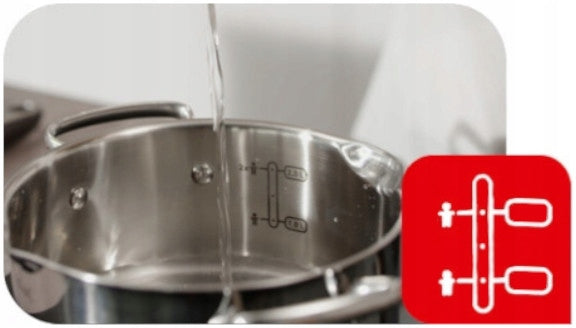 Pots Duetto pans lids 13el Number of items in the set 13