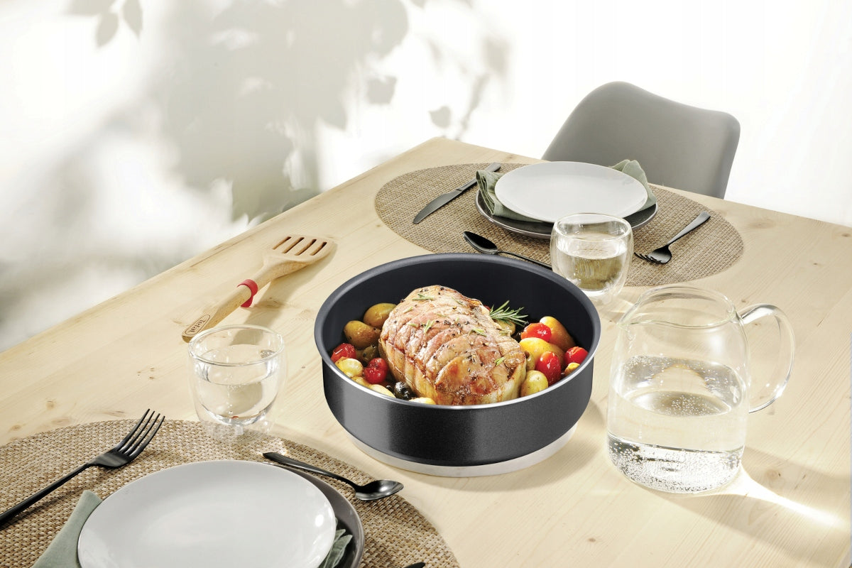 Pots TEFAL Ingenio Easy Cook`N Clean handle 13el gas Color black