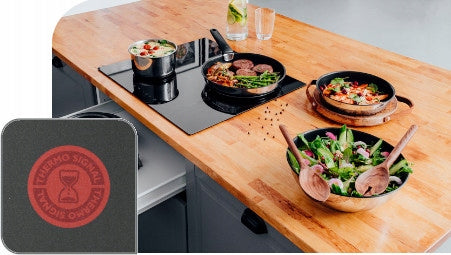 Pots bucket lid TEFAL Ingenio Emotion 22el. induction stainless steel Coating type non-stick