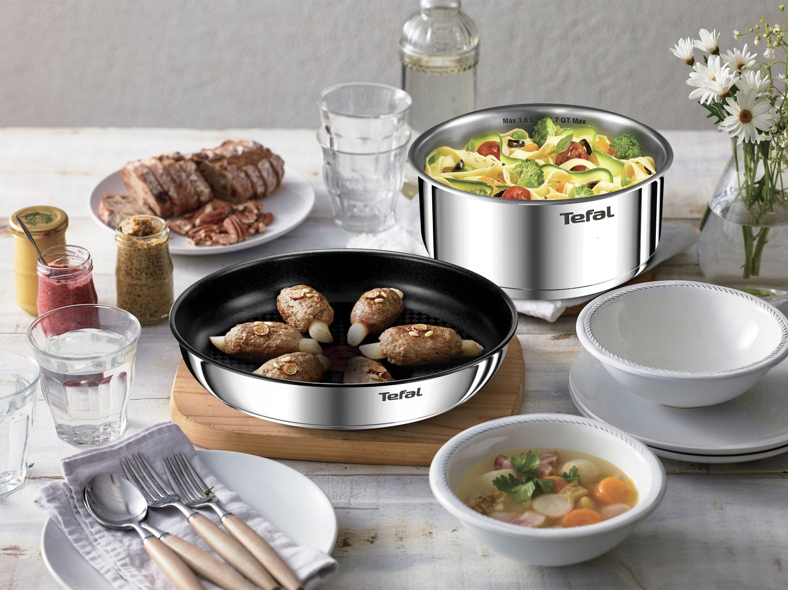 Pots pans Ingenio Emotion 11el HANDLE stainless steel Material stainless steel