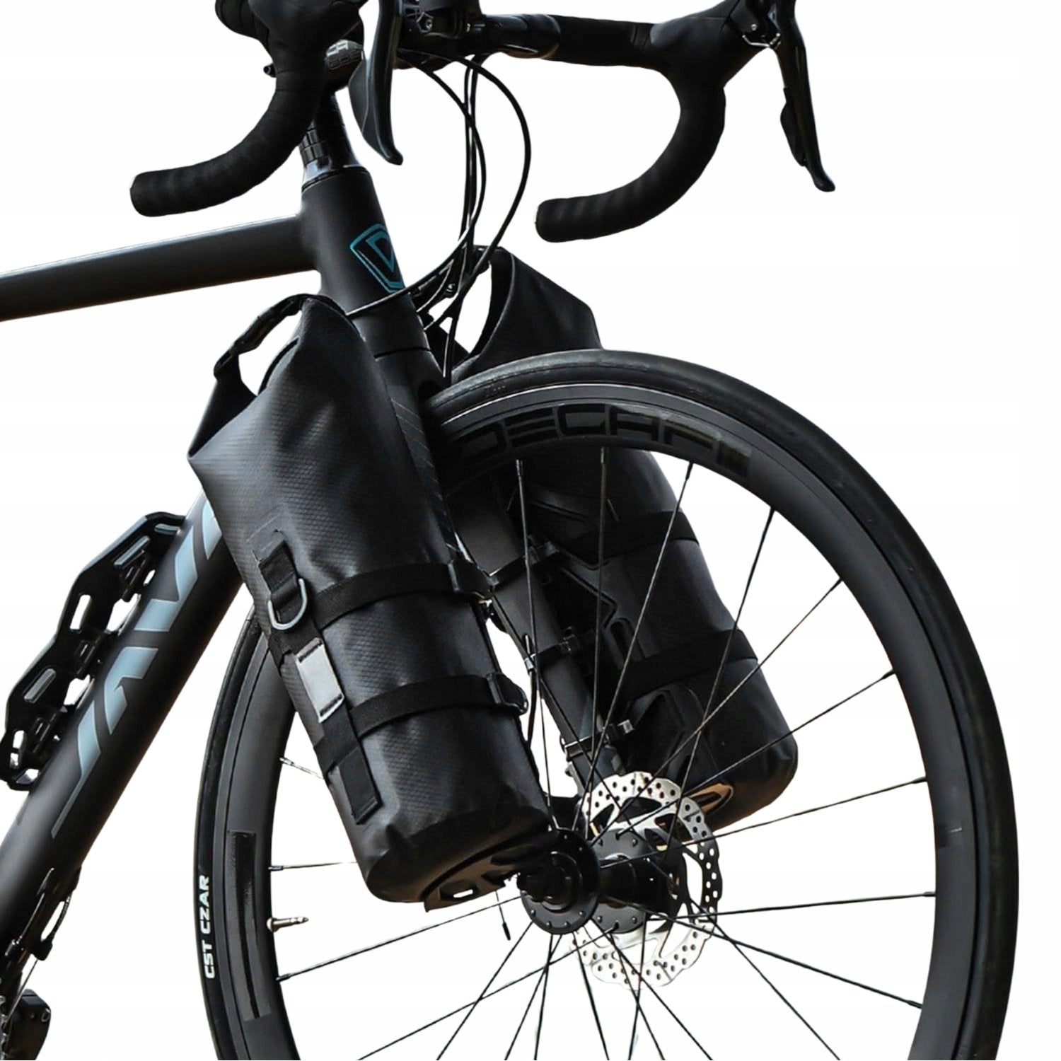 Pouch Bicycle Bag with Frame Holder Fork Road Waterproof Set Brand enlee