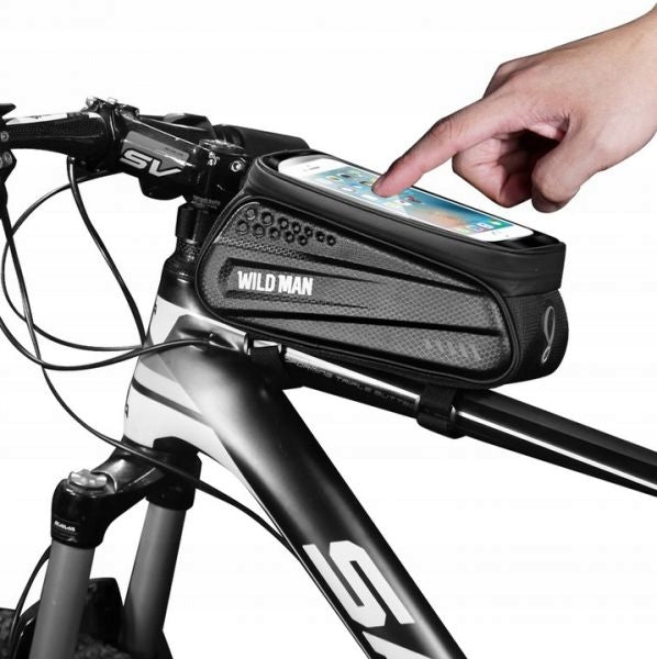 Pouch Case Bicycle Cover for Phone Keys Practical Waterproof Color black