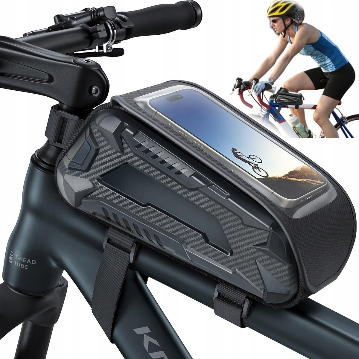 Pouch Case Bicycle Cover for Phone Keys Practical Waterproof