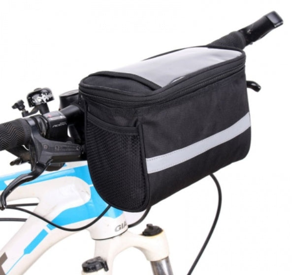 Pouch bicycle handlebar bag black 06559