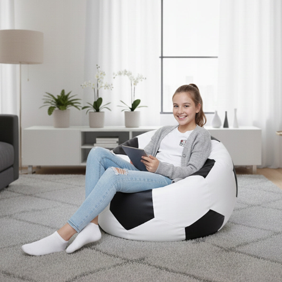 Pouf Ball Sako Armchair Seat Bag 80cm for Seat Perfect for Gift Packaging status original