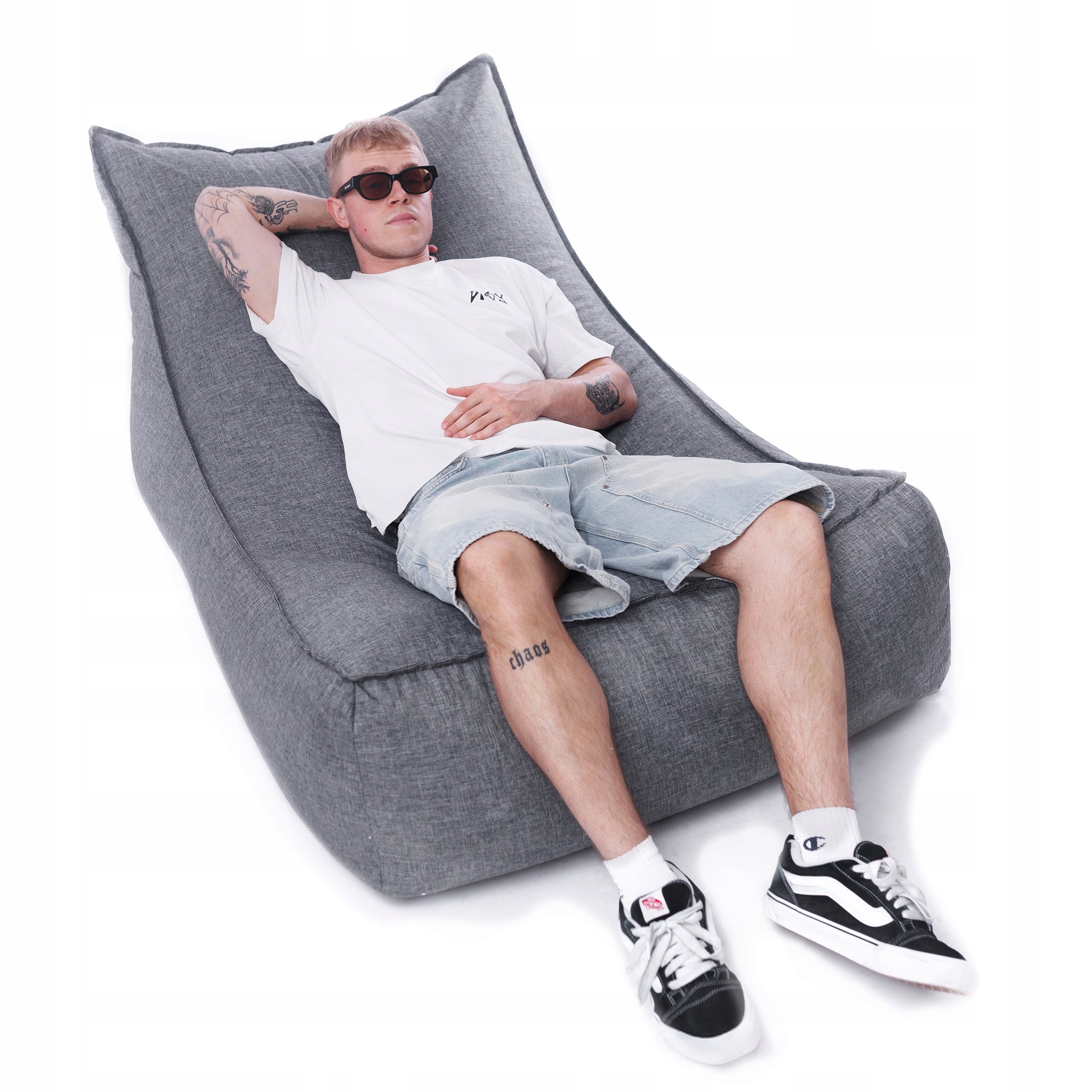 Pouf Horizont XXL Garden Lounger 140x90 Waterproof Polish Manufacturer Manufacturer code leżanka-horizont-xxl