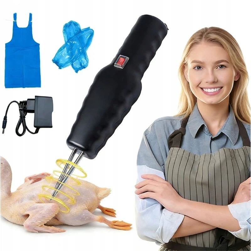 Poultry Picker with Hand Protection + 5 Pairs of Sleeves Freebie