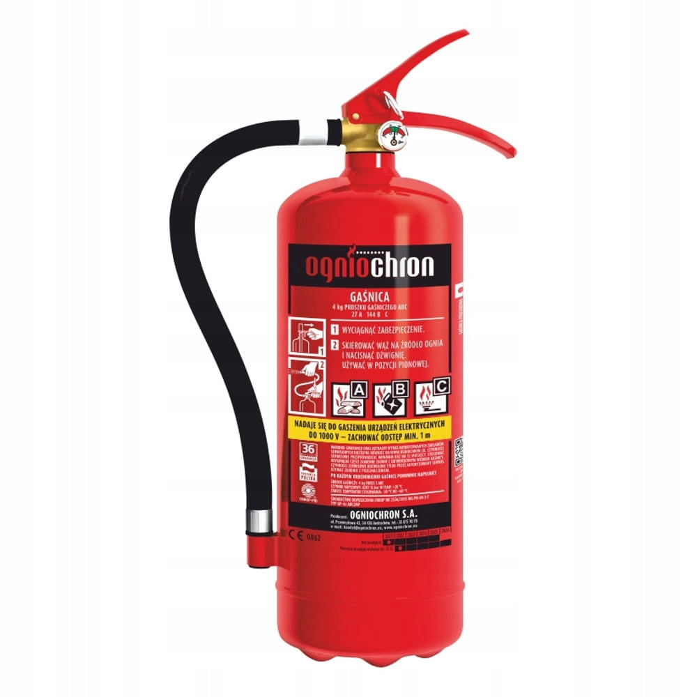 Powder fire extinguisher Ogniochron 4kg GP-4x ABC/MP Production 2026