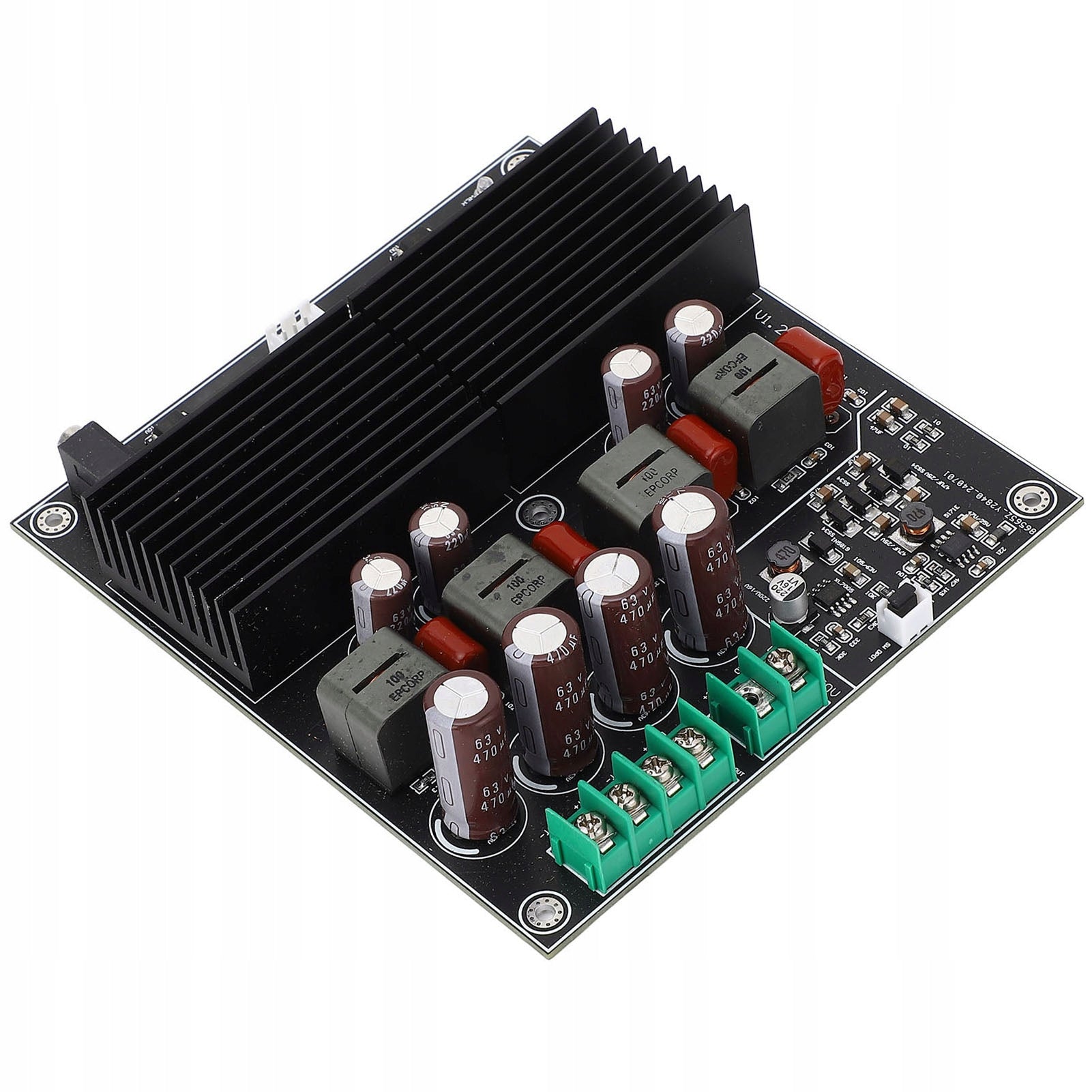 Power Amplifier Board, 2 Channel Plug and Sound Amplifier Board